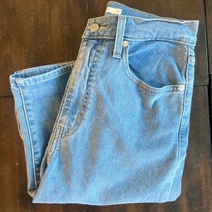 Levi’s High Waisted Taper Jeans